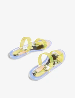 Ted Baker Jellest Lemon-print Jelly Sliders -Manolo Blahnik Store R04167423 YELLOW ALT03