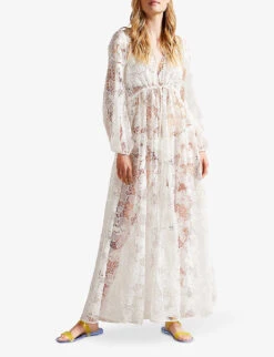 Ted Baker Jellest Lemon-print Jelly Sliders -Manolo Blahnik Store R04167423 YELLOW ALT04