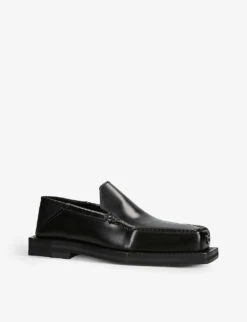 Coperni 3D Vector Leather Loafers 6 Coperni 3D Vector Leather Loafers -Manolo Blahnik Store R04170393 BLACK ALT02