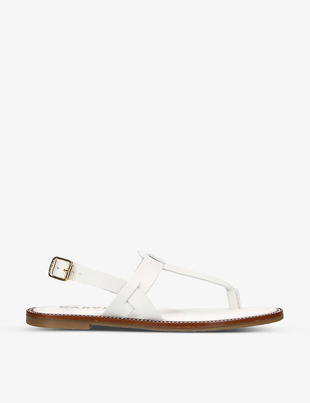 Carvela Horizon T-bar Leather Sandals 1 Carvela Horizon T-bar Leather Sandals