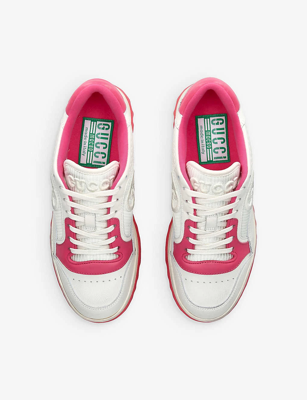 Gucci MAC80 Leather Low-top Trainers 2 Gucci MAC80 Leather Low-top Trainers - Image 2