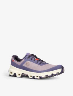 Loewe X On-Running Cloudventure Low-top Recycled-polyester Blend Trainers -Manolo Blahnik Store R04181150 VIOLA ALT02