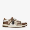 Amiri Skel Panelled Leather Low-top Trainers