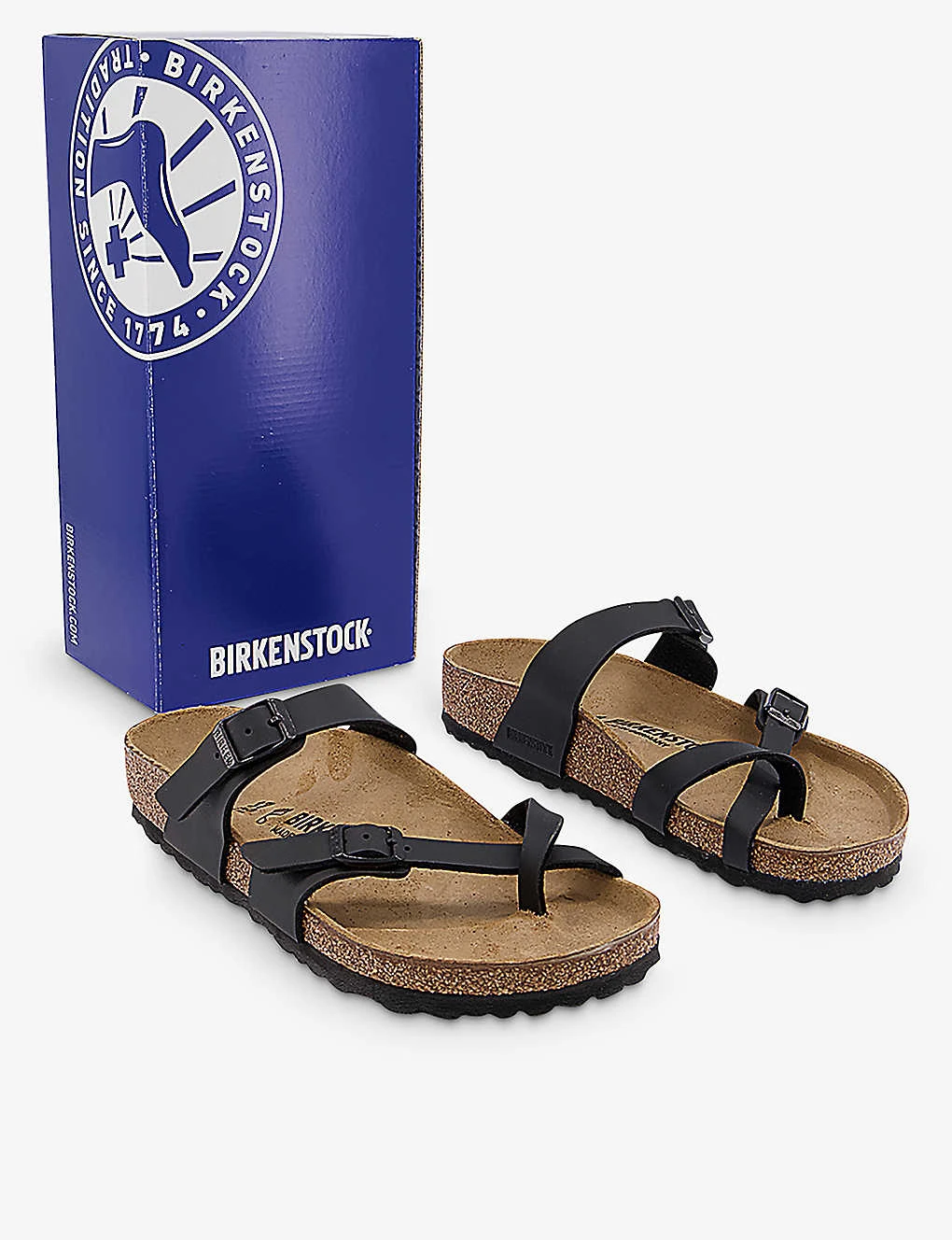 Birkenstock Mayari Cross-strap Faux-leather Sandals 5 Birkenstock Mayari Cross-strap Faux-leather Sandals - Image 5