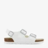 Birkenstock Milano Buckle-embellished Faux-leather Sandals