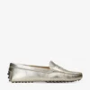 Mocassino Gommini Metallic-leather Driving Shoes
