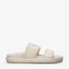 Chloé Rori Double-strap Cotton Sliders