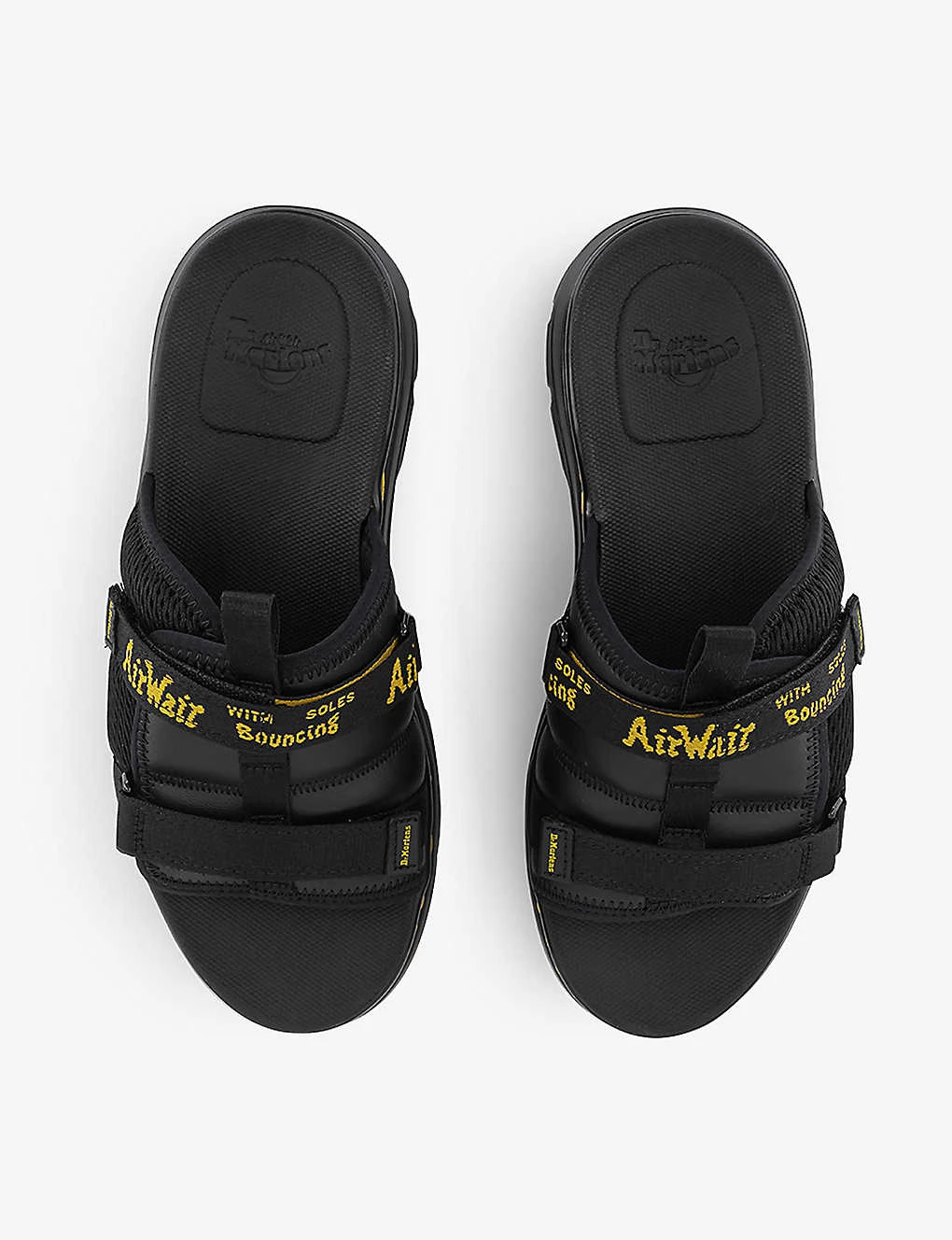 Dr. Martens Ayce Logo-strap Chunky-sole Leather Sandals 2 Dr. Martens Ayce Logo-strap Chunky-sole Leather Sandals - Image 2