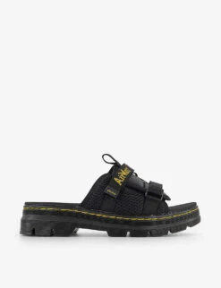 Dr. Martens Ayce Logo-strap Chunky-sole Leather Sandals