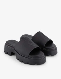 Juicy Couture Baby Track Chunky-sole Rubber Sandals 6 Juicy Couture Baby Track Chunky-sole Rubber Sandals -Manolo Blahnik Store R04188912 BLACK ALT02