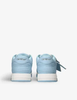 Out Of Office Leather Low-top Trainers -Manolo Blahnik Store R04190610 BLUEOTHER ALT03