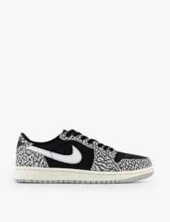 Nike Air Jordan 1 Low Leather Low-top Trainers