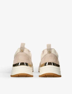 Carvela Prade Logo-embellished Woven Low-top Trainers -Manolo Blahnik Store R04202308 BEIGE ALT03