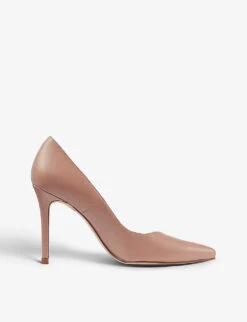 Fern Pointed-toe Leather Heeled Courts -Manolo Blahnik Store R04202947 PINROSE ALT02