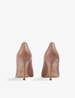 Fern Pointed-toe Leather Heeled Courts -Manolo Blahnik Store R04202947 PINROSE ALT03