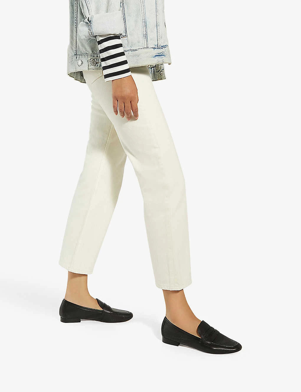 Dune Gianetta Stomper-strap Leather Penny Loafers 5 Dune Gianetta Stomper-strap Leather Penny Loafers - Image 5