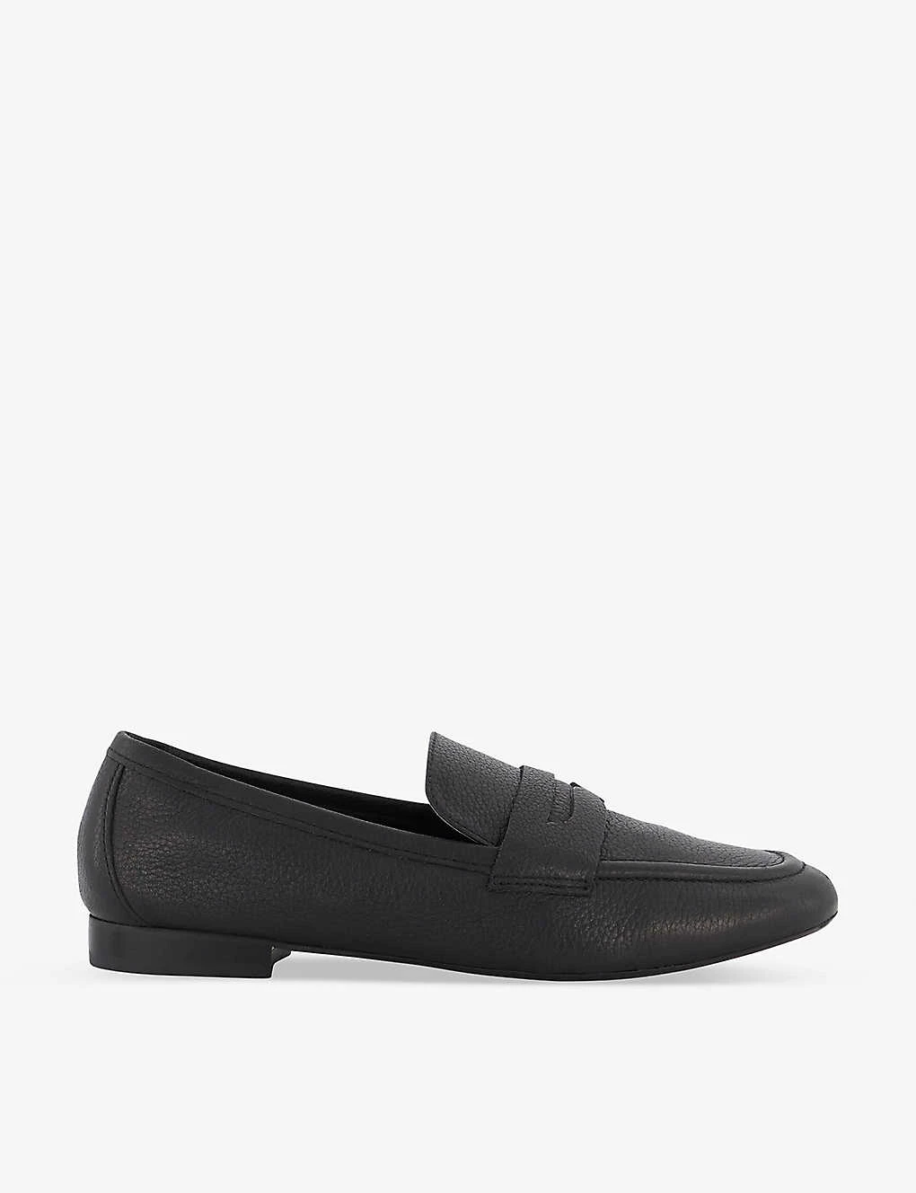 Dune Gianetta Stomper-strap Leather Penny Loafers 1 Dune Gianetta Stomper-strap Leather Penny Loafers