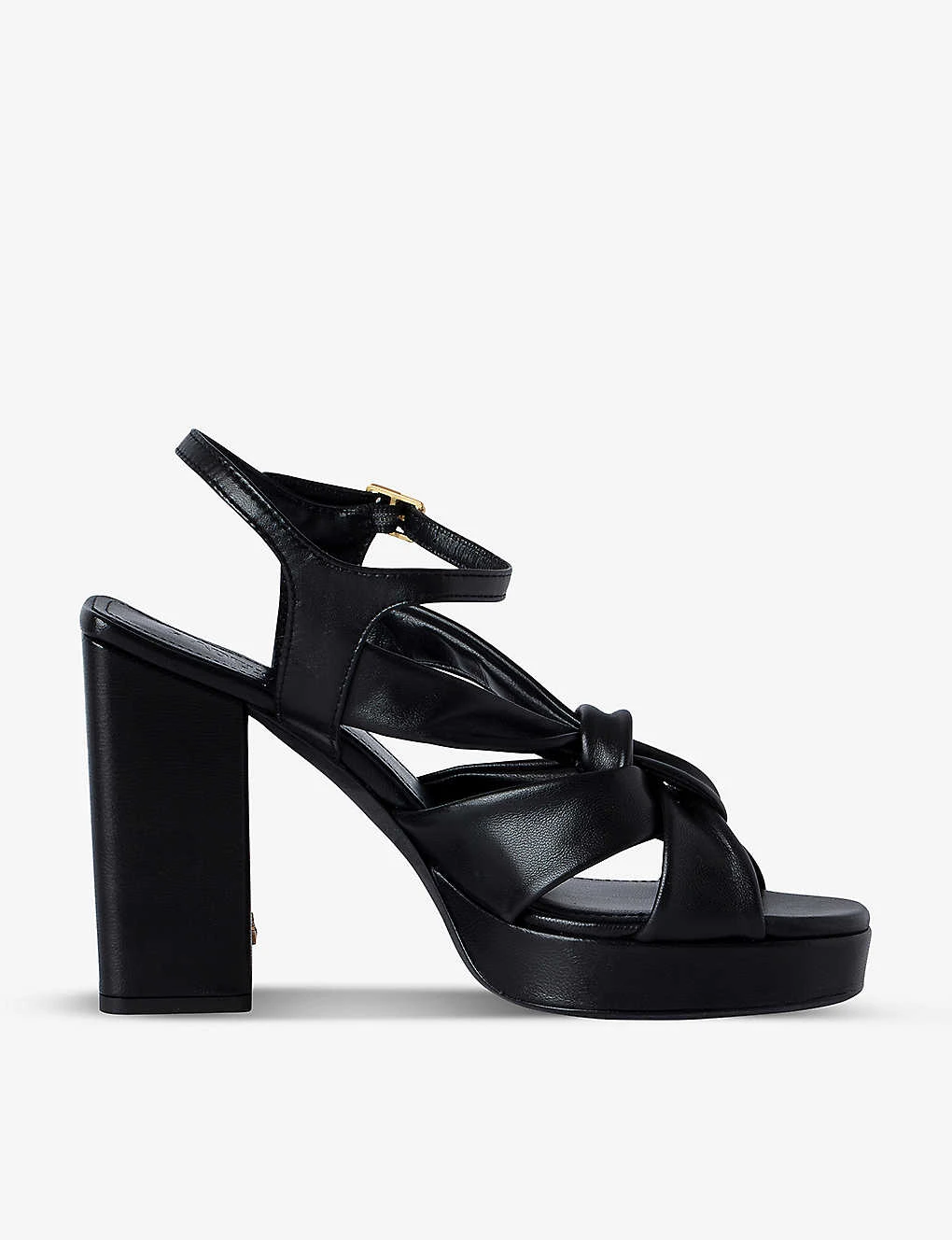 Zadig & Voltaire Forget Me Knot Bow-front Leather Sandals 3 Zadig & Voltaire Forget Me Knot Bow-front Leather Sandals - Image 3