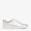 Whistles Koki Metallic-leather Low-top Trainer