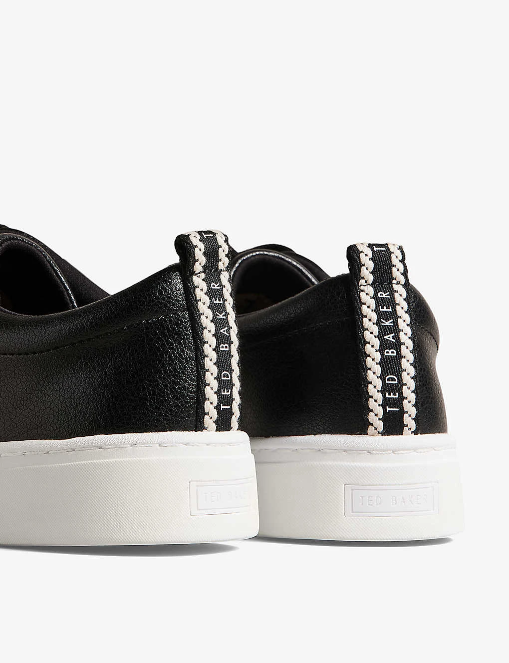 Ted Baker Artioli Logo-print Faux-leather Low-top Trainers 4 Ted Baker Artioli Logo-print Faux-leather Low-top Trainers - Image 4