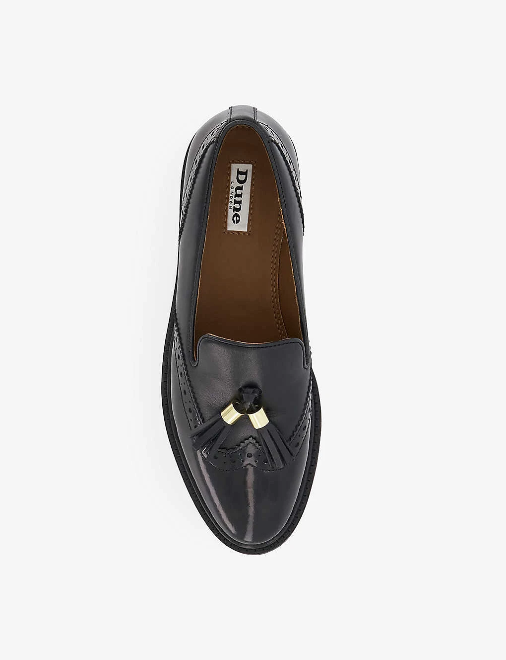 Dune Garnishes Tassel-trim Leather Loafers 2 Dune Garnishes Tassel-trim Leather Loafers - Image 2