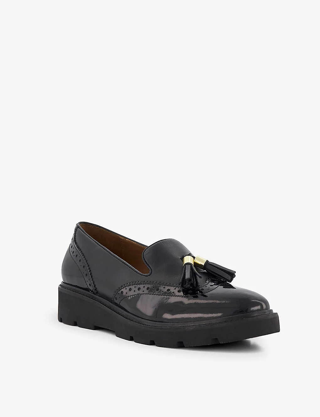 Dune Garnishes Tassel-trim Leather Loafers 3 Dune Garnishes Tassel-trim Leather Loafers - Image 3